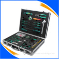durable aluminum tool display hard cases with foam